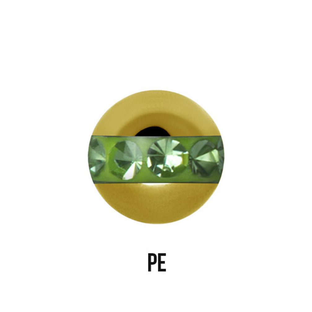 Surgical Steel Barbell - Premium Crystals