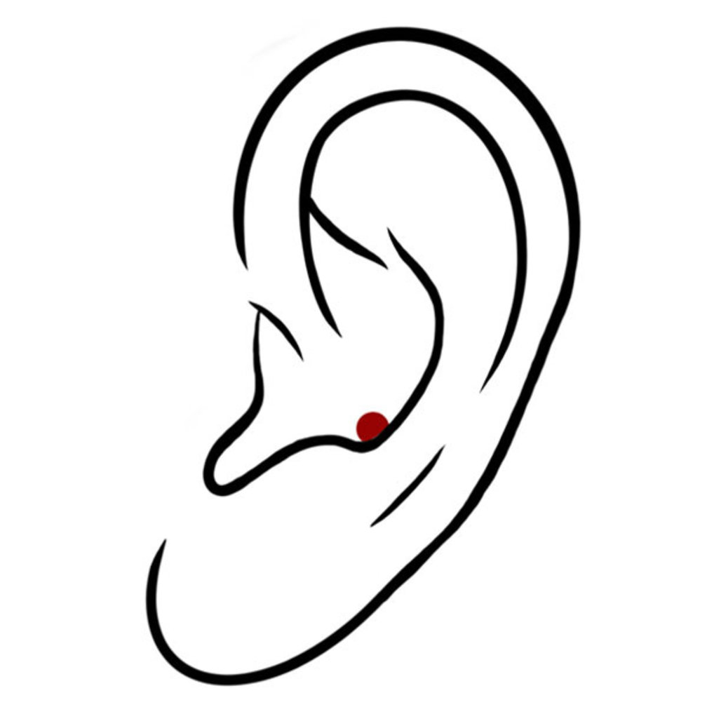 Vergulde Click Ring  - Premium Zirconia