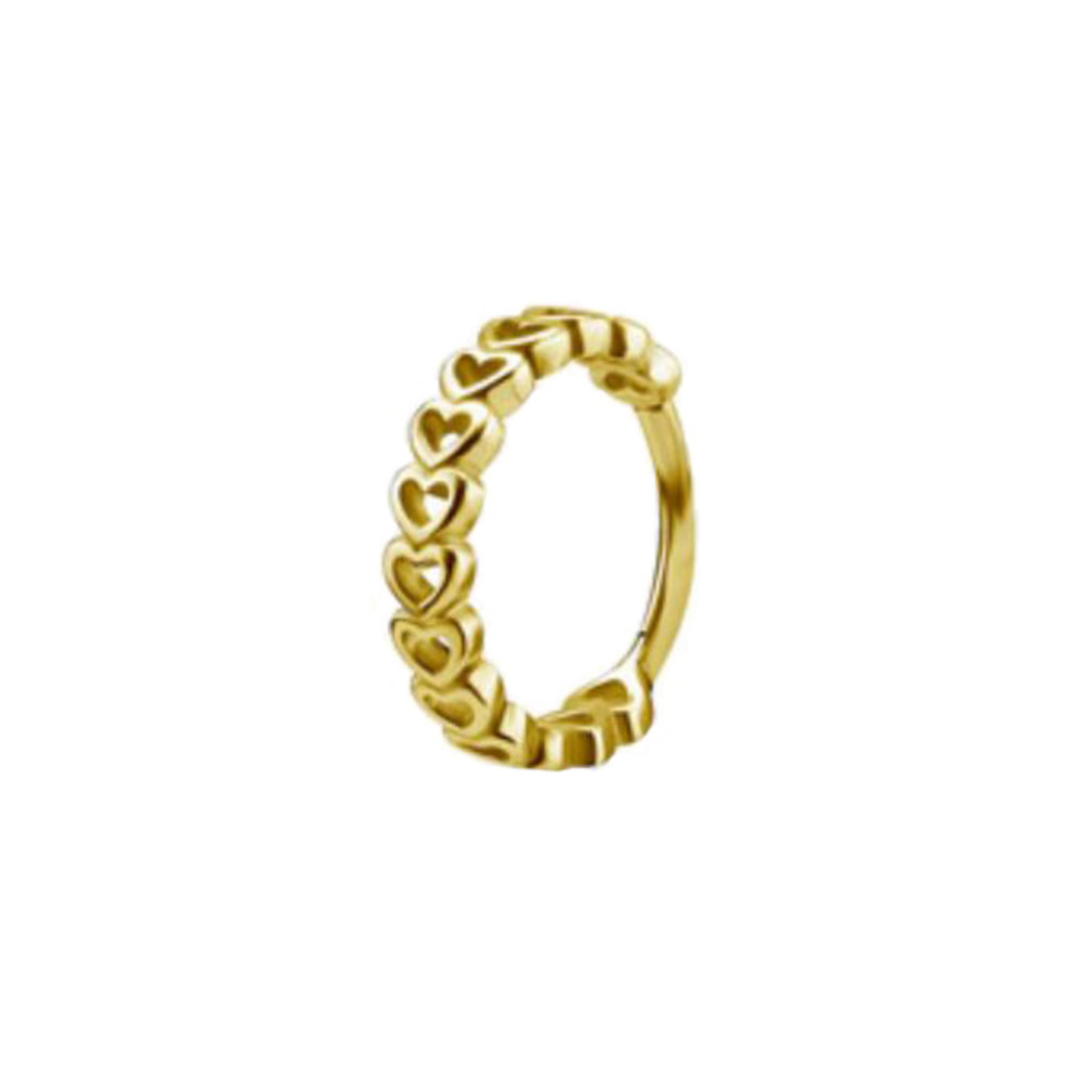 Tragus/Helix Click Ring - Hartjes