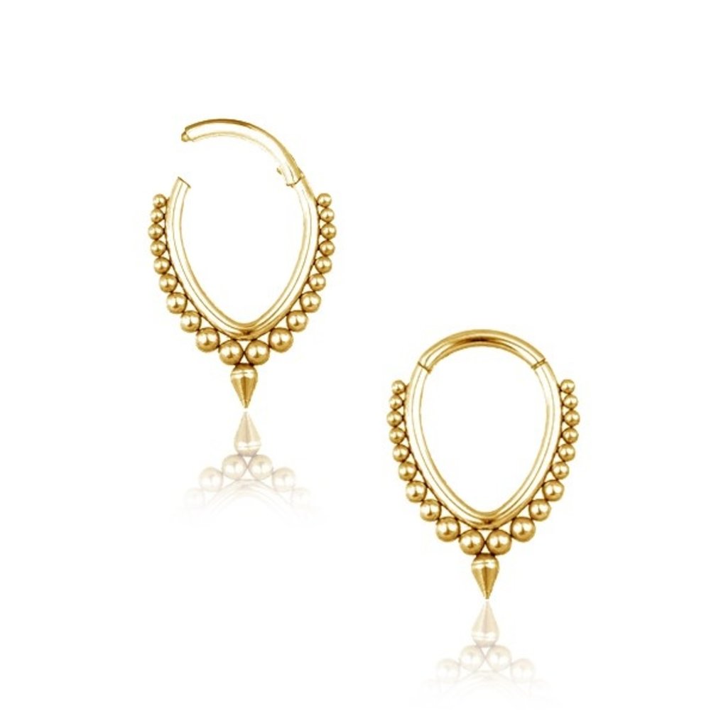 Septum/Helix Ring - Tribal