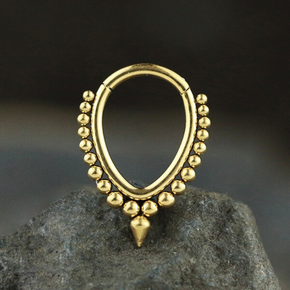 Septum/Helix Ring - Tribal
