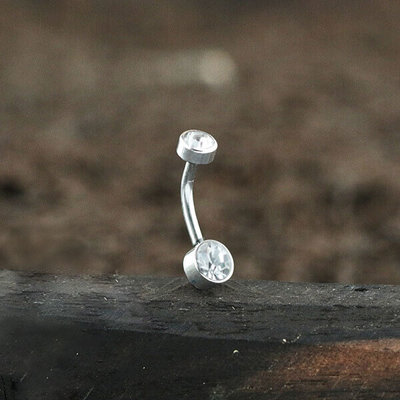 Tapsi, Coolbodyart-navelpiercing, roestvrij staal, chirurgisch