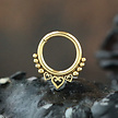 Septum/Daith Click Ring  - Hearts