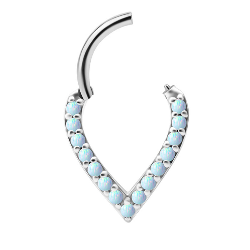 Piercing  Ring - Opals