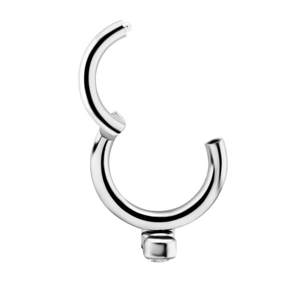 Titanium Click Ring - Premium Zirconia