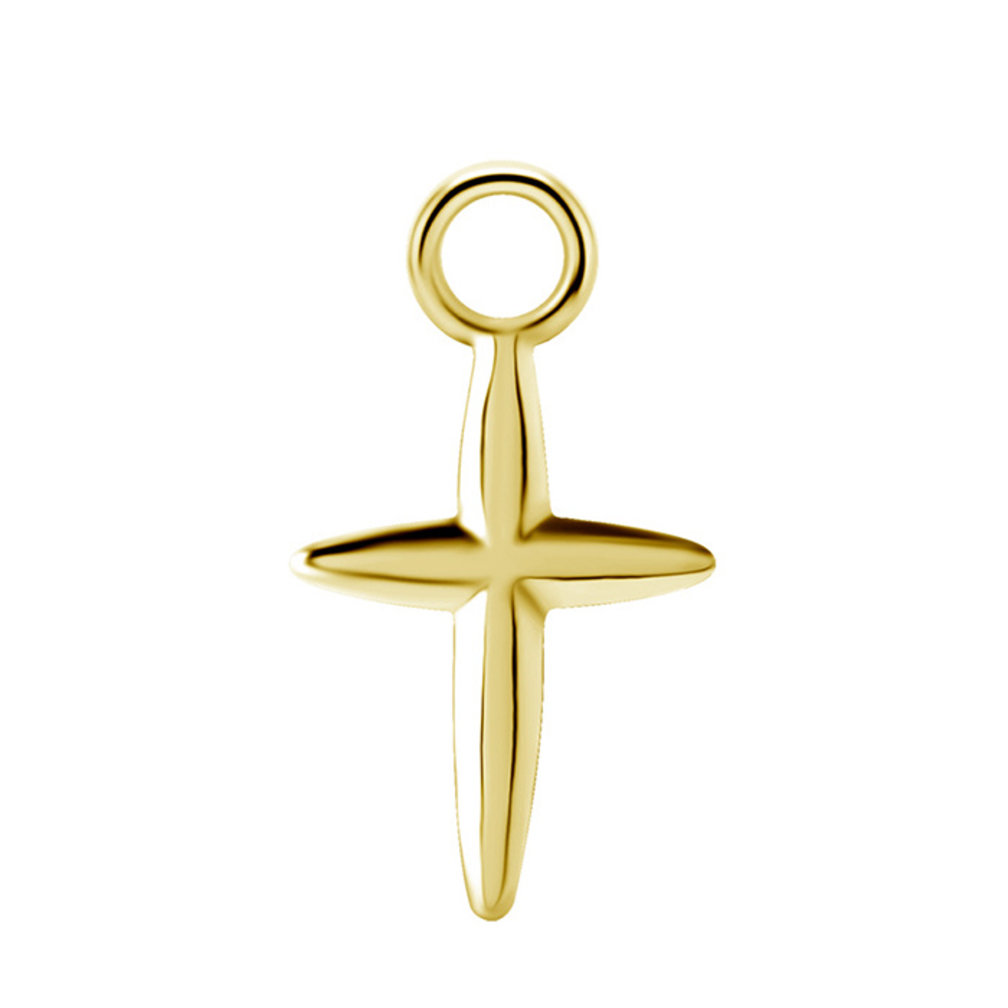 Segment Ring Charm - Cross