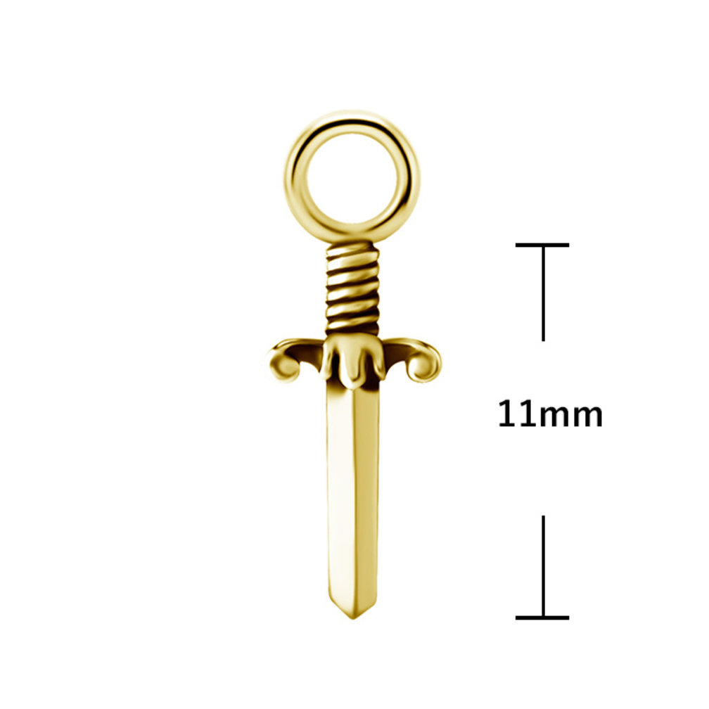 Segment Ring Charm - Sword