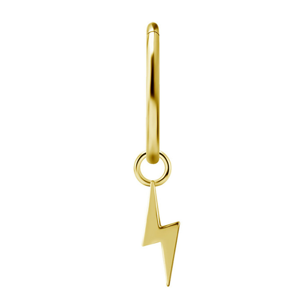 Segment Ring Charm - Lightning Bolt