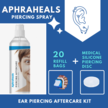 Aphraheals - Piercing Aftercare Spray - Ear Care Set