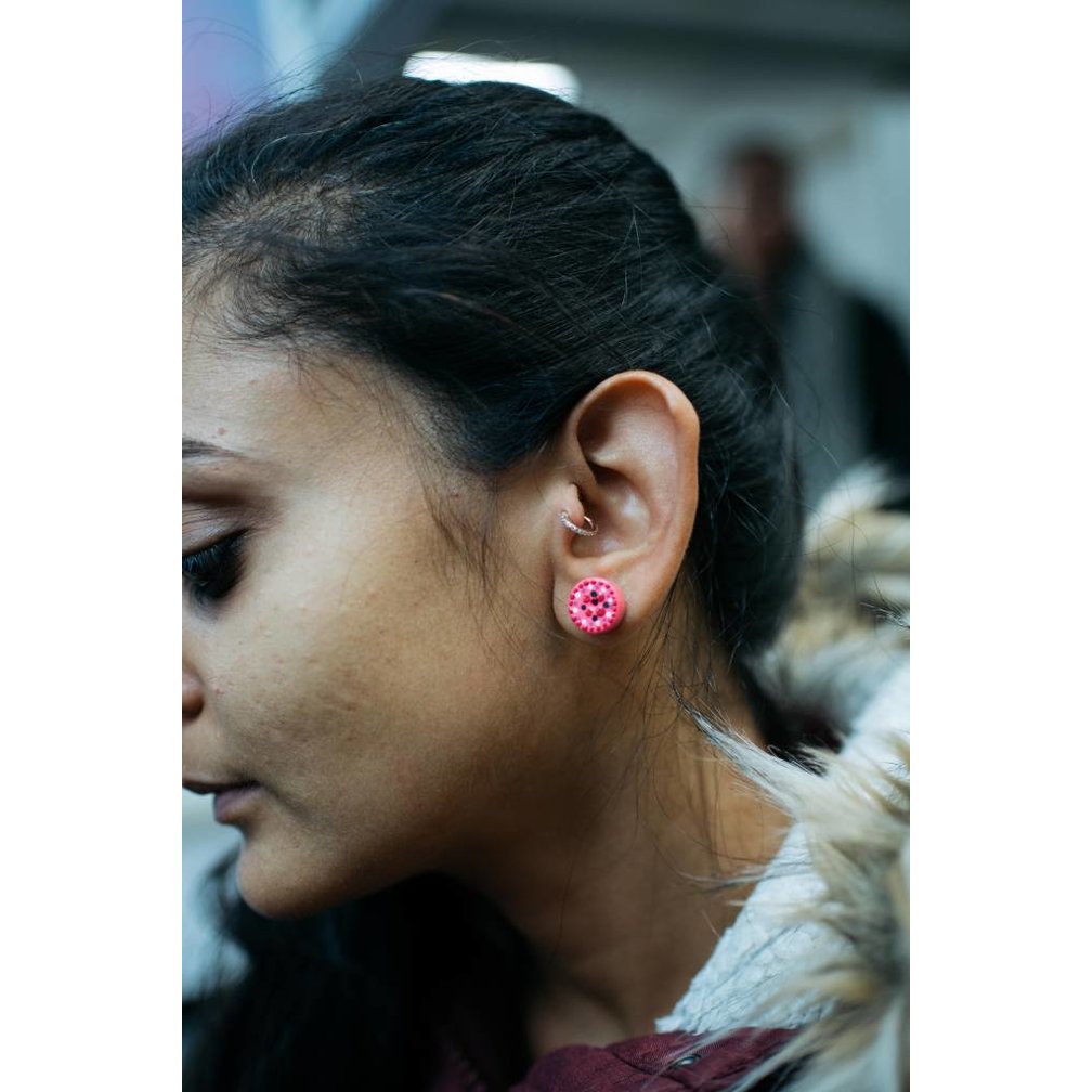 14 Karaat Massief Gouden Hinged Segment Ring