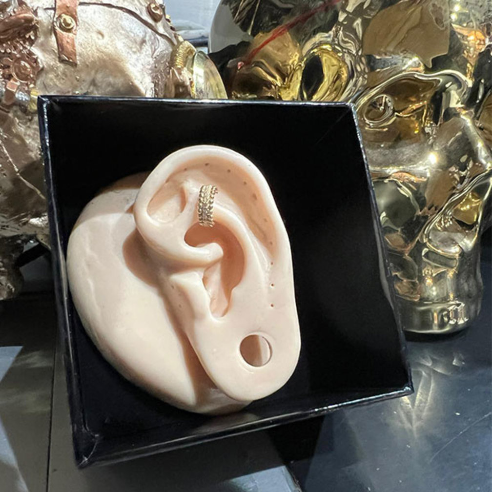 14Kt Solid Yellow Gold Piercing Ring