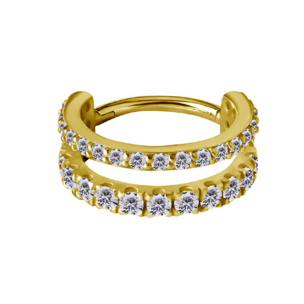 Elegante en Opvallende Conch Ring - Met Premium Zirkonia