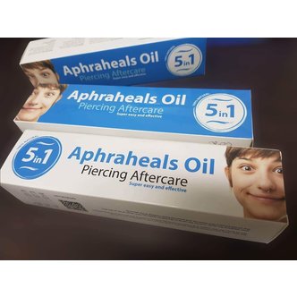 Piercings Works Aphraheals Oil Revolutionary Piercing Aftercare Oil - 5 in 1 Formula from 100% Natural Ingredients for Healing and Care