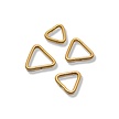 Moderne en Opvallende Piercing Ring van Titanium - Seamless Click en Triangle Design