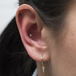 Chique en Opvallende Barbell voor Tragus en andere Oorpiercings - Met Premium Zirkonia