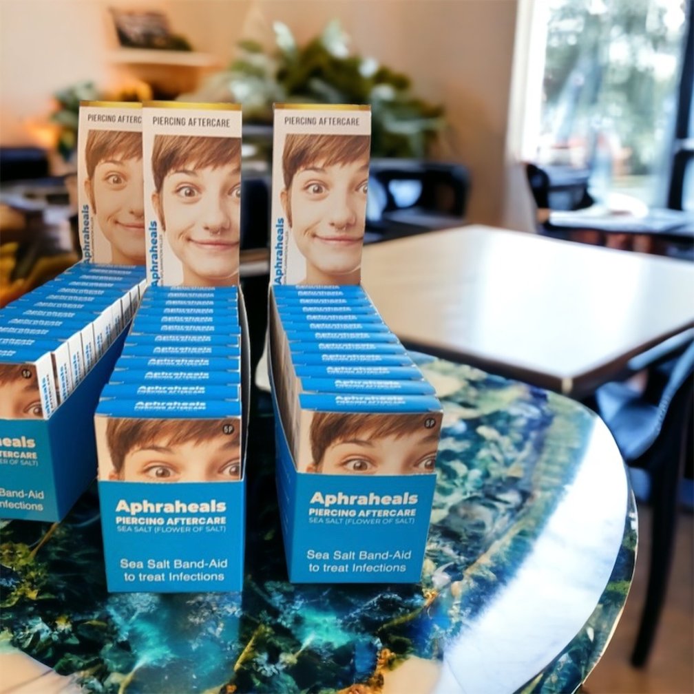 Aphraheals - Piercing Seasalt Band-aid Against Inflammation