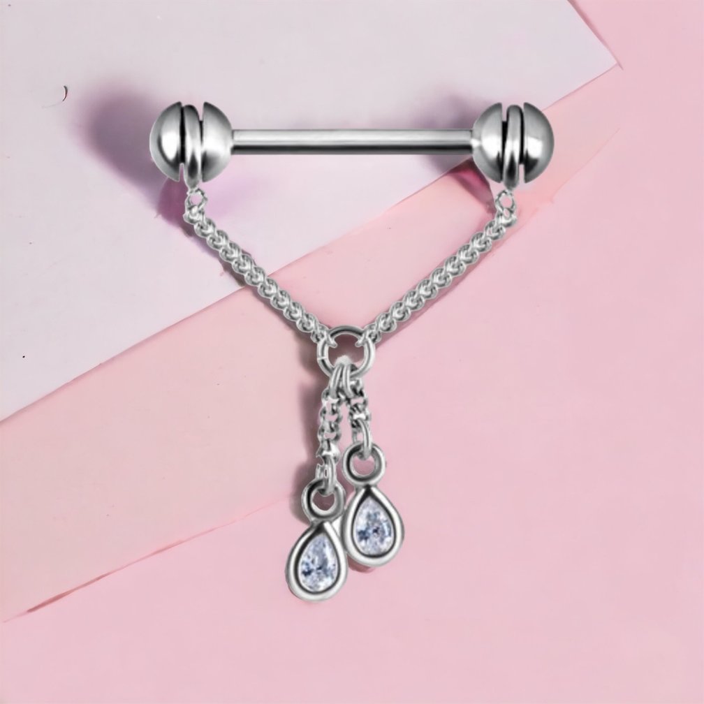 Nickel free nipple on sale jewelry