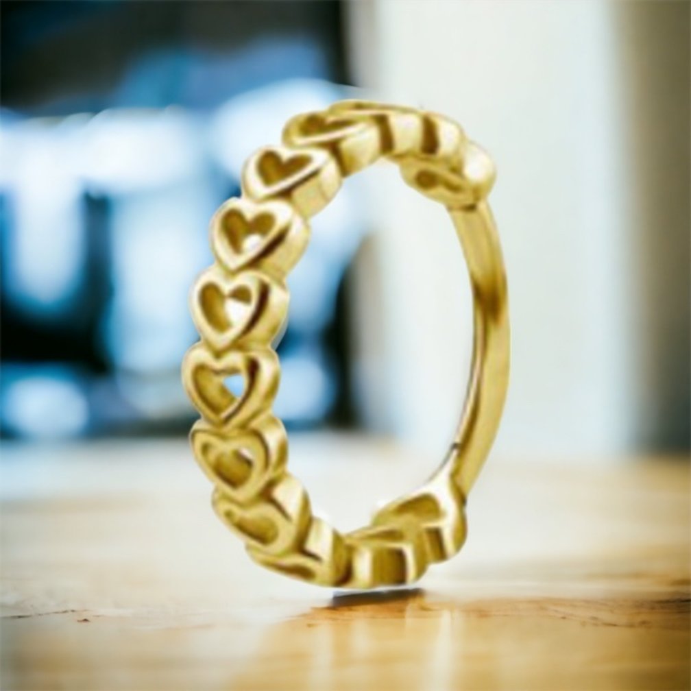 Tragus/Helix Click Ring - Hartjes