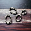 Titanium Seamless Click Ring - Oval