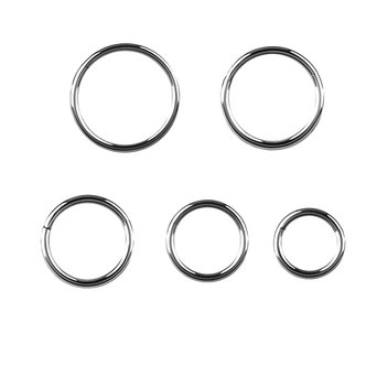 Piercings Works Minimalistic Titanium Segment Ring