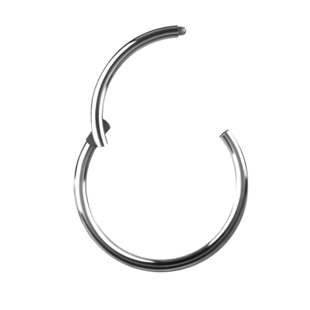 Minimalistic Titanium Segment Ring - Piercings Works