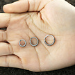 Hinged Segment Ear Piercing Ring  - Spring