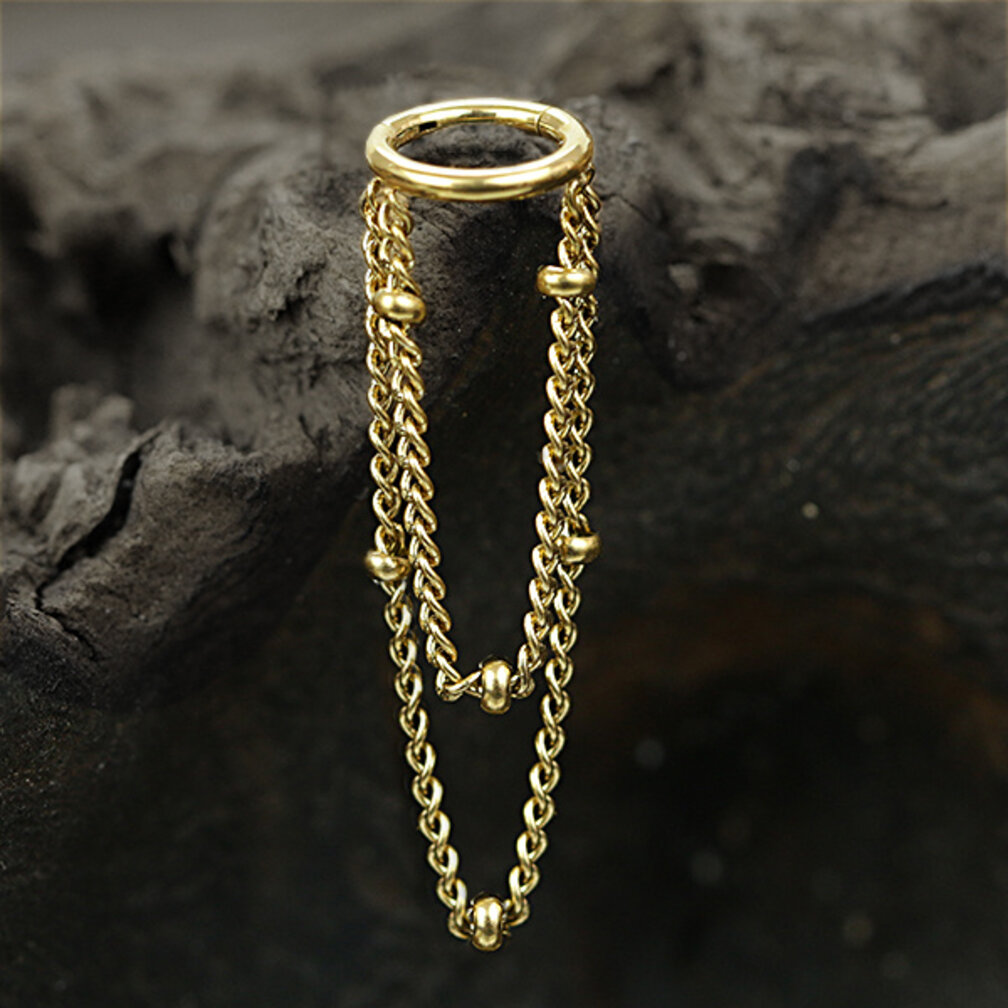 Helix Piercing - Stalen Kettingen