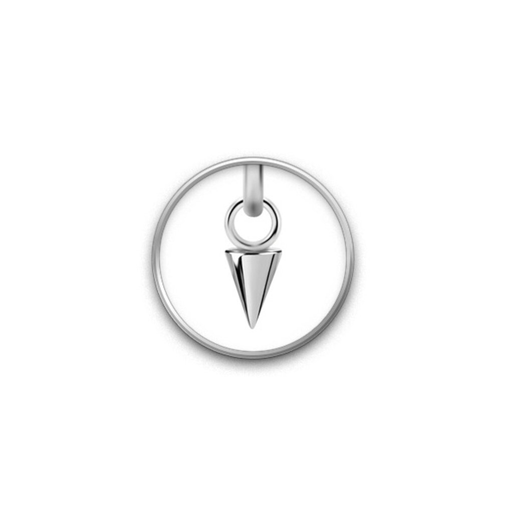 Edgy Elegance: Spike Segment Ring Hanger