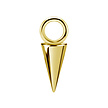 Stoere Elegantie: Spike Segment Ring Hanger