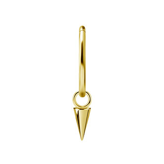 Piercings Works Edgy Elegance: Spike Segment Ring Hanger