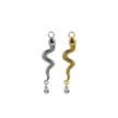 Segment Ring Charm - Snake