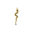 Segment Ring Charm - Snake