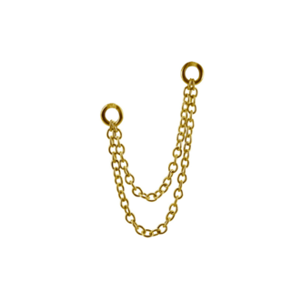 Piercings Works Surgical Steel Connecting Chain