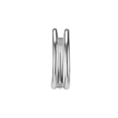 Subtiele Elegantie: Titanium Dubbele Ring voor Conch Piercing
