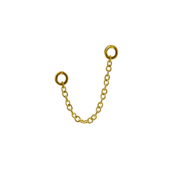 Piercings Works Surgical Steel Connecting Chain