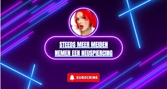 Steeds meer meiden nemen een neuspiercing
