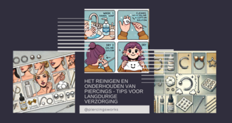 Het Reinigen en Onderhouden van Piercings - Tips voor Langdurige Verzorging