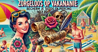 Zorgeloos Op Vakantie: Bescherm Je Tattoo en Piercing met Deze Tips 