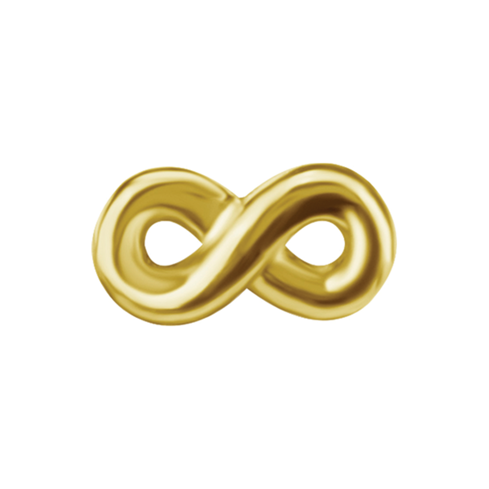 18 Karaat Goud Infinity Oor Piercing