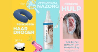 Praktische Tips voor het Beschermen en Verzorgen van Je Piercing: Hoe een Klein Zakje en Zoutspray Kunnen Helpen