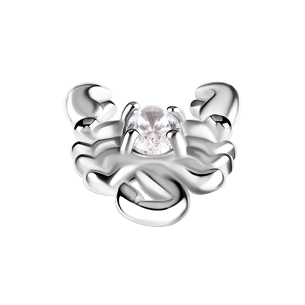 Piercing Barbell -  Scorpion with Zirconia
