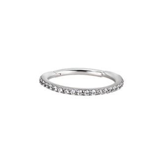 Piercings Works Chirurgisch Staal Conch Ring - Premium Zirkonia