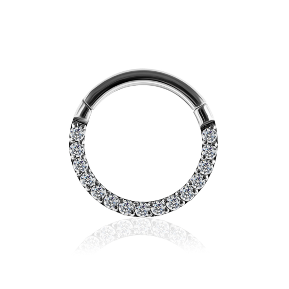 Titanium Click Ring - Premium Zirconia