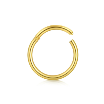 Piercings Works 14 Karaat Massief Gouden Ring  (1mm)