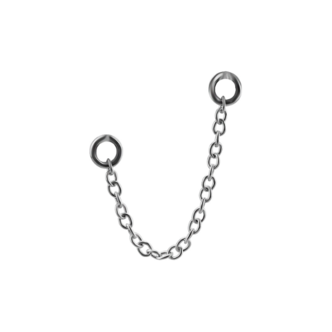 Piercings Works Surgical Steel Connecting Chain
