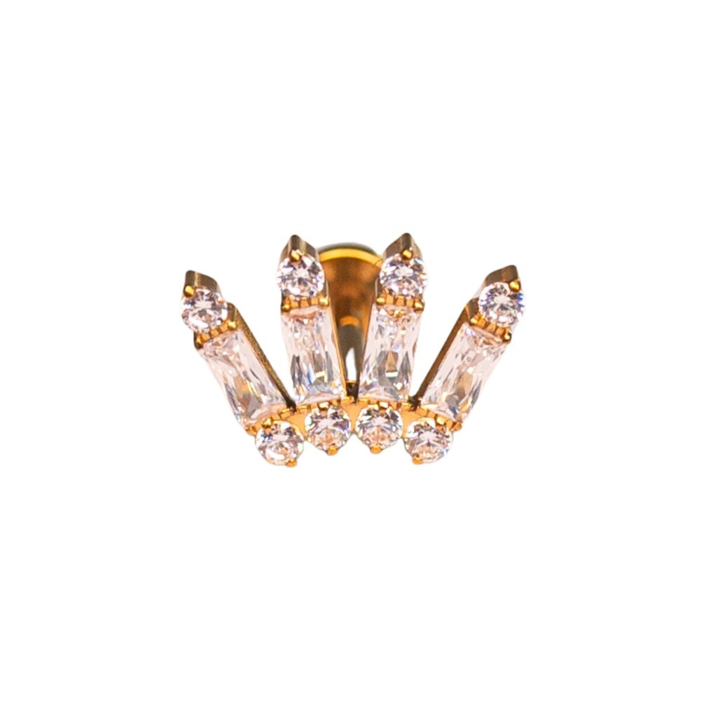 Titanium Helix / Tragus Piercing - Koninklijke Kroon