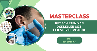 MASTERCLASS ​​​​​​​Het schieten van oorlellen met een steriel pistool