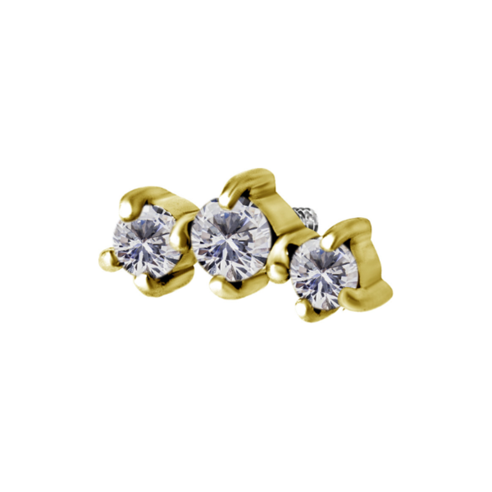 Helix Piercing with Zirkonia – Radiant Luxury