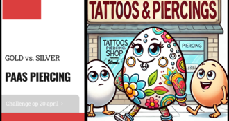 GOLD vs. SILVER – PAAS PIERCING CHALLENGE! 