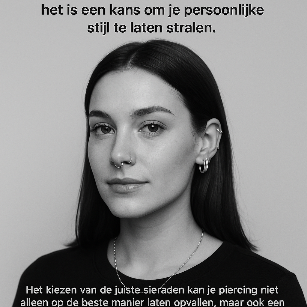 Hoe Kies Je de Juiste Sieraden om Je Piercing te Laten Opvallen?